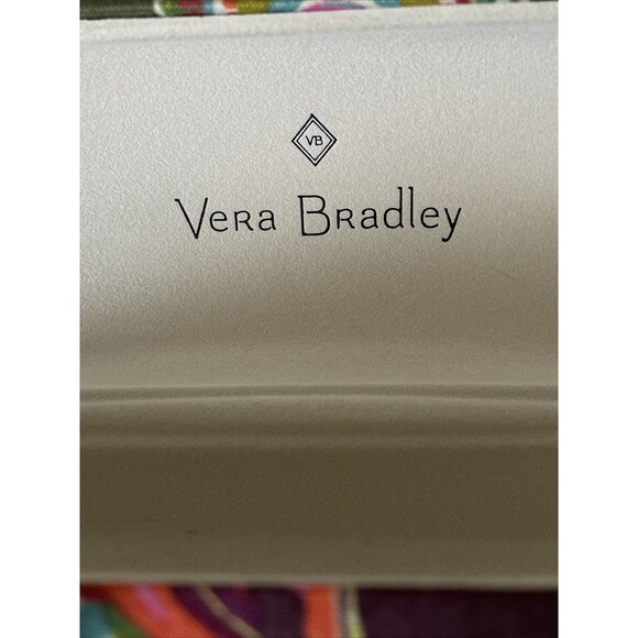 Vera Bradley Eyeglass Case Heirloom Paisley Clam Shell Hard Sunglasses - Picture 2 of 10